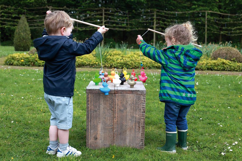 Fishing Ducks Set - Rainbow