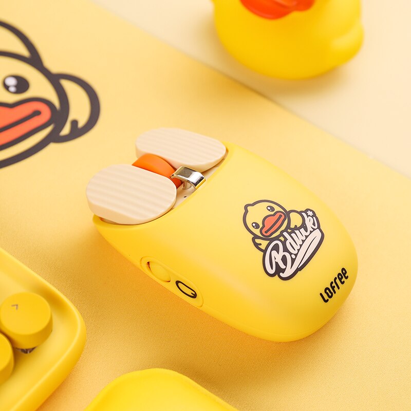 Mouse wireless Anatra Gialla