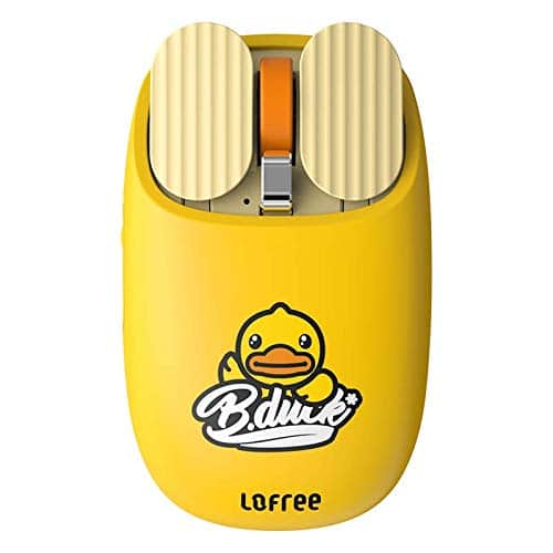 Mouse wireless Anatra Gialla