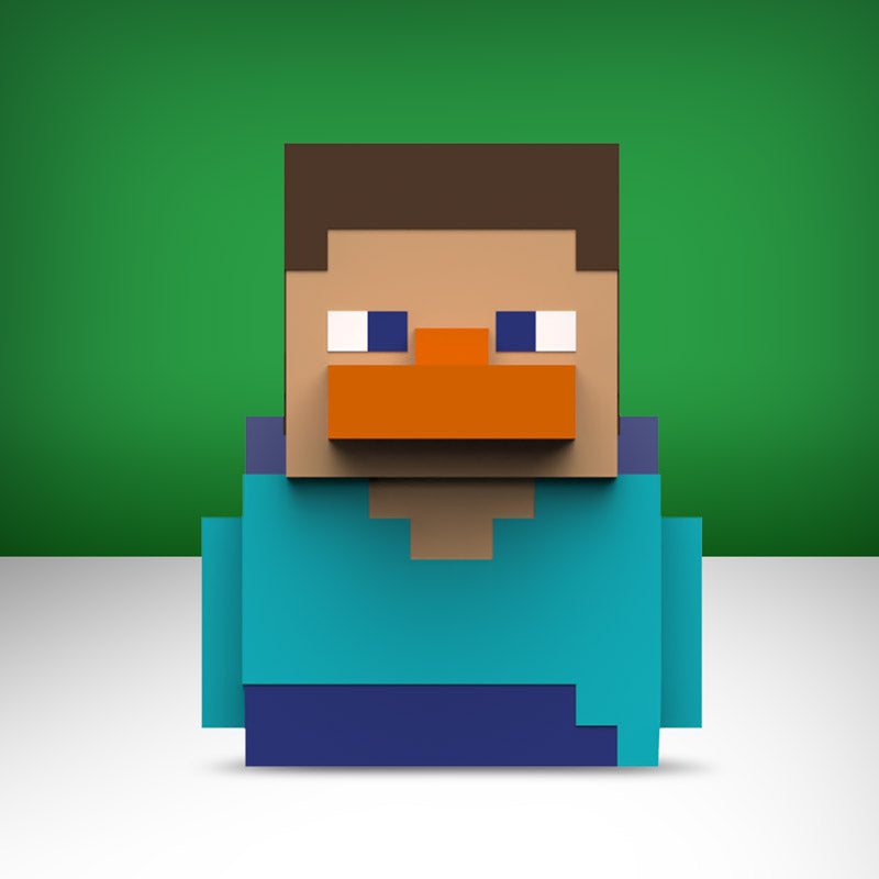 Anatra Minecraft: Steve TUBBZ (Edizione in scatola)