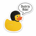 Adesivo Anatra Rider "Duck to Ride!"