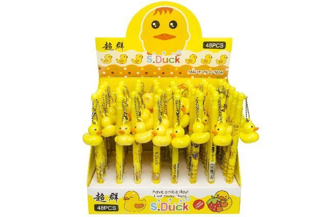 Stylo Canard Jaune Duckiez - vue produit