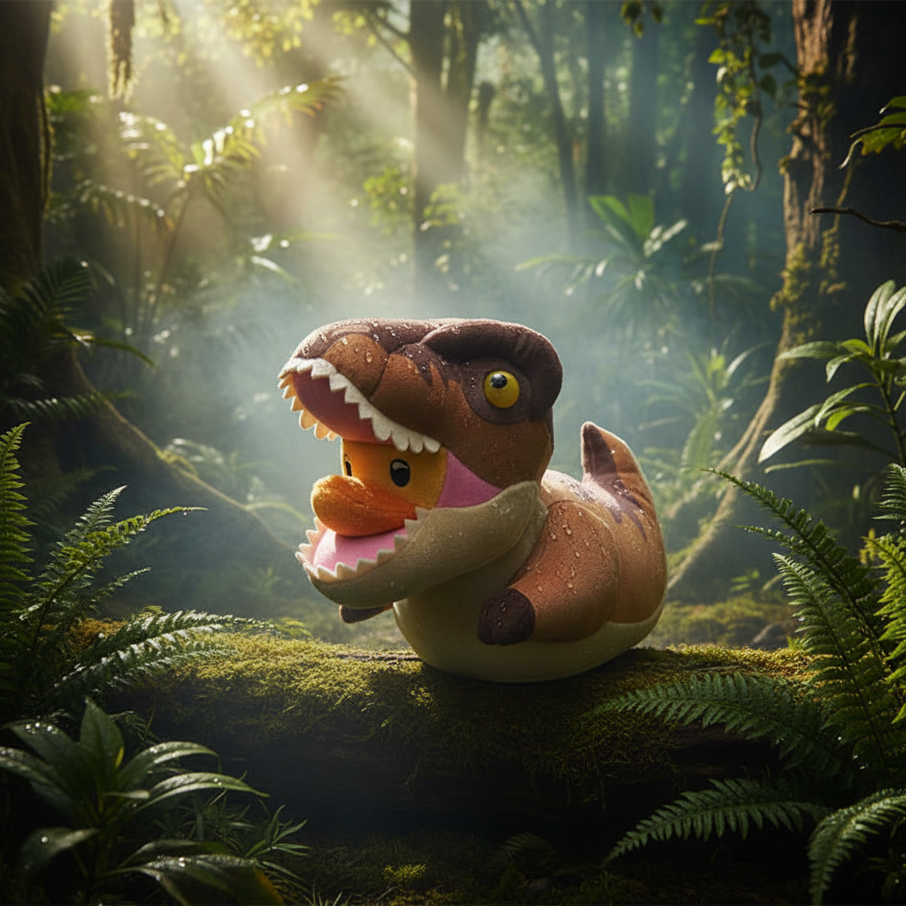 Anatra T-Rex (Peluche)
