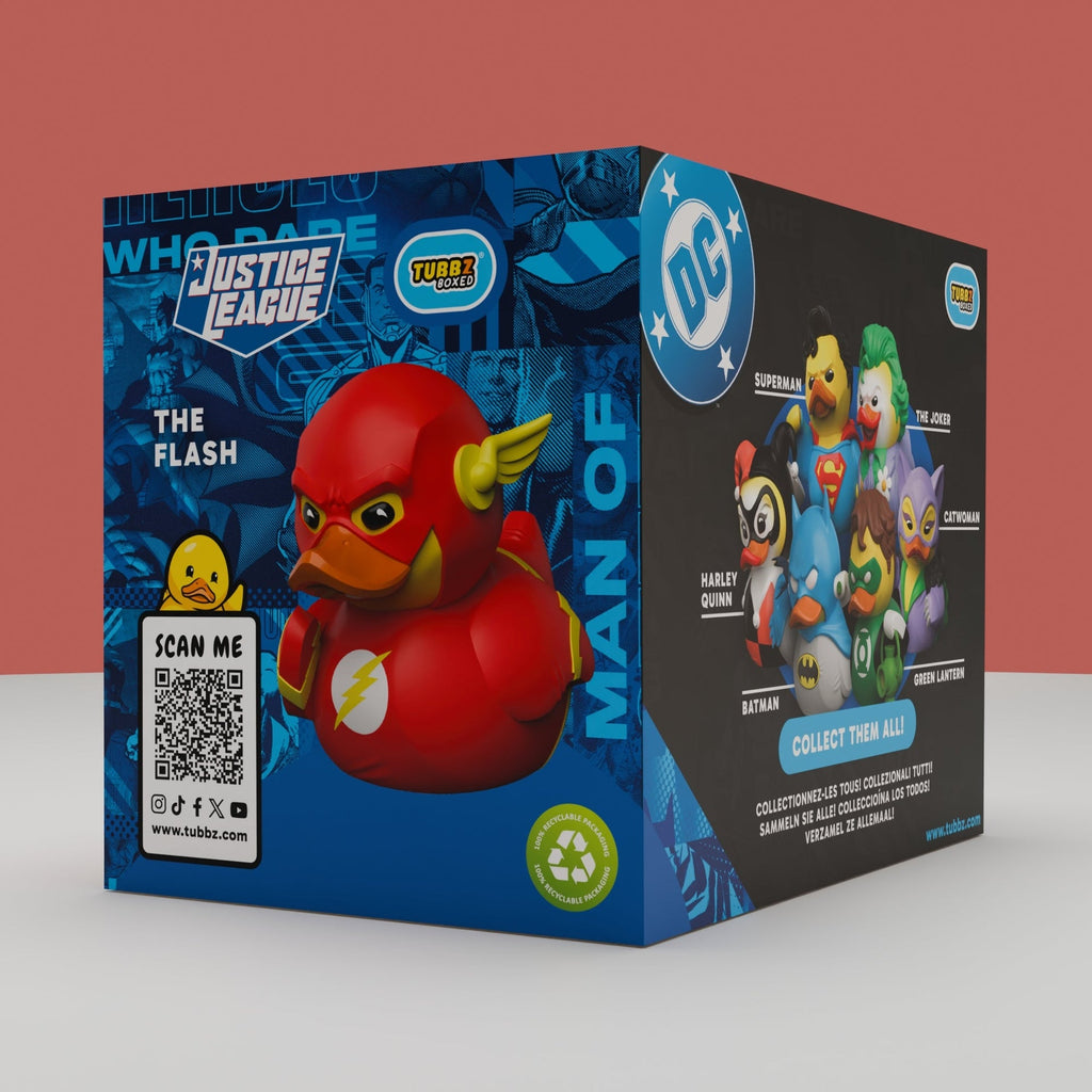Anatra DC Comics: The Flash TUBBZ (Edizione in scatola) - PREORDINE