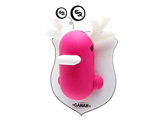 Salvadanaio da Parete Anatra Rosa