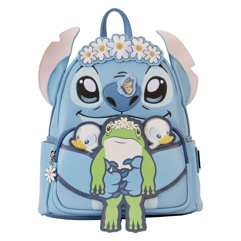 Mini Zaino Lilo & Stitch - Stitch Springtime Daisy