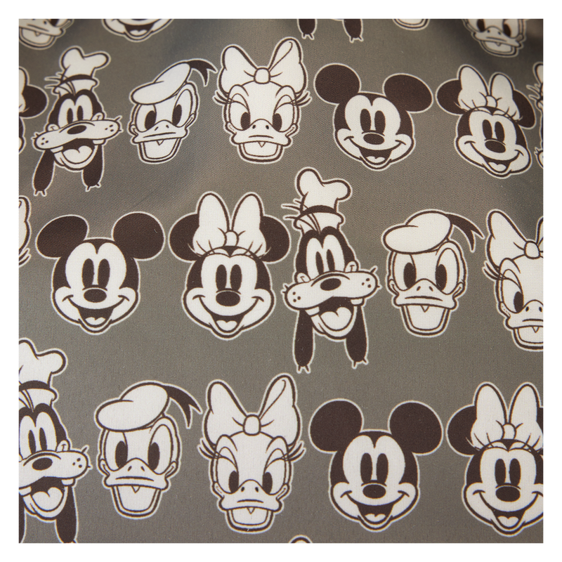 mickey friends canvas nylon full size backpack loungefly