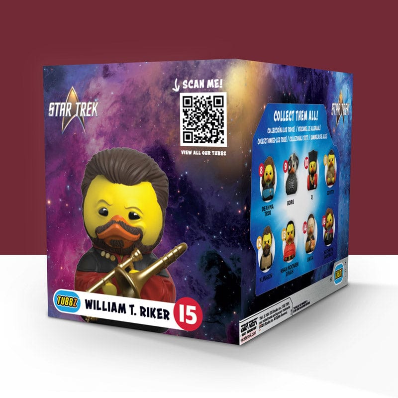 Canard Star Trek: William T. Riker TUBBZ (Boxed Edition) - vue 3