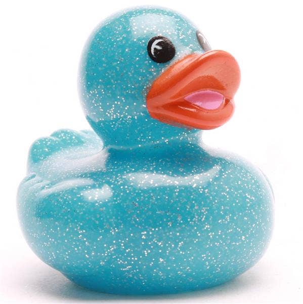 Mini Anatra Glitterata - blu