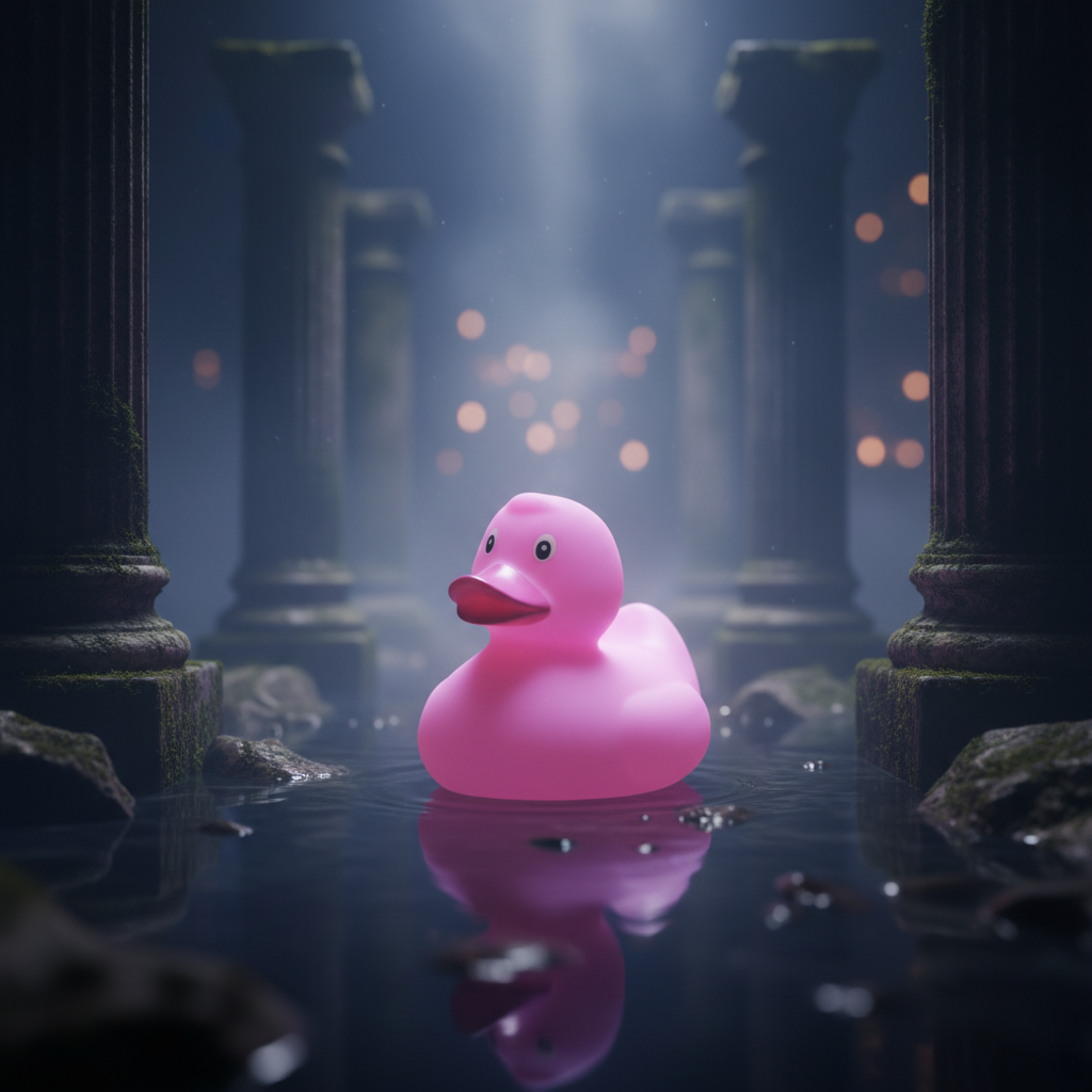 Anatra Classica Rosa