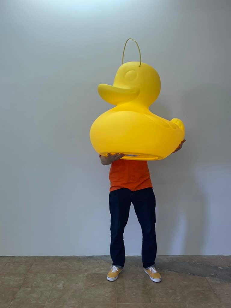 Lampada a forma di anatra "The DUCK DUCK Lamp" (MEGA)