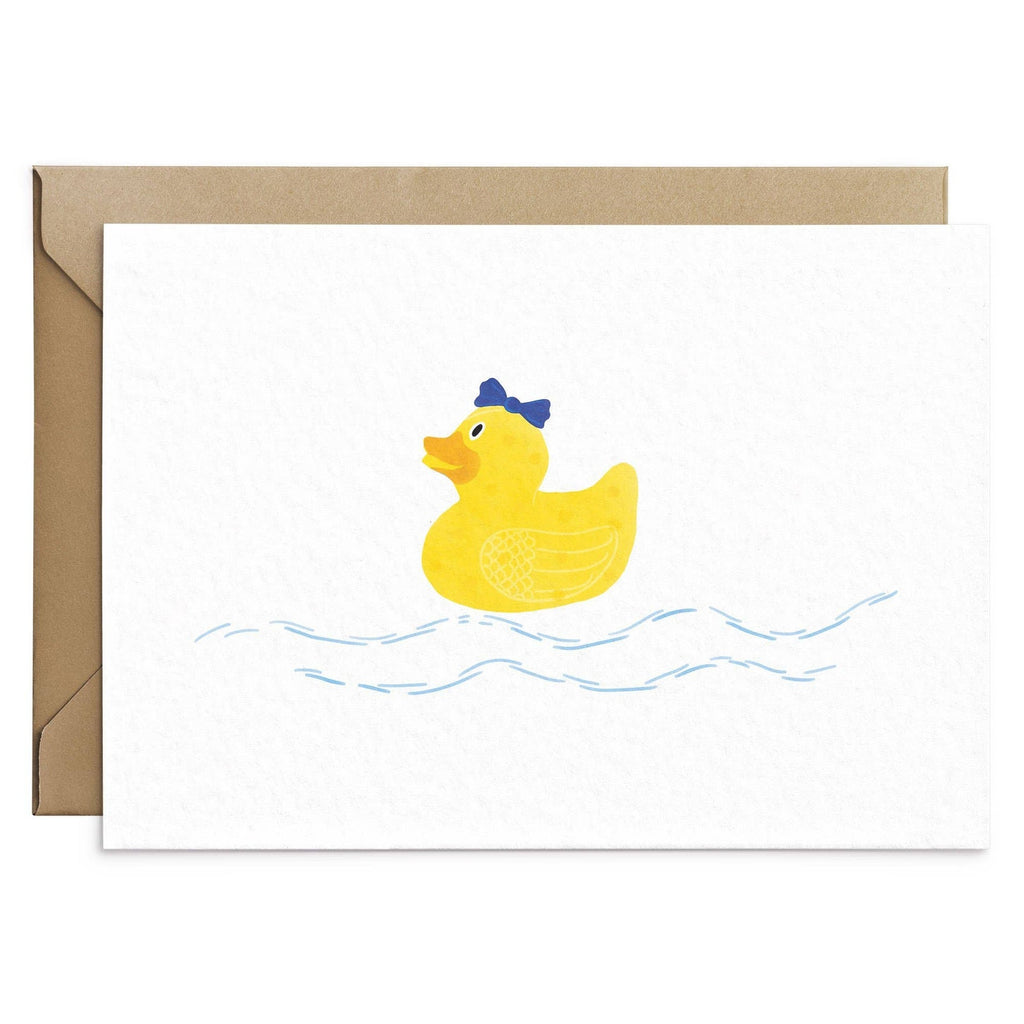 Biglietto di auguri signorina Anatra