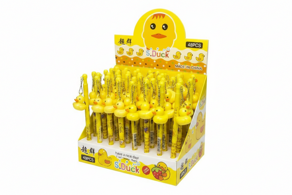 Stylo Canard Jaune