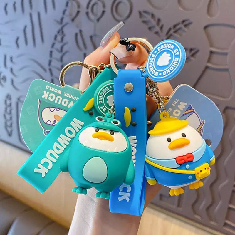 Porte Clés Canard Écolier