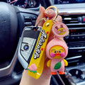 Porte Clés Canard Pêche
