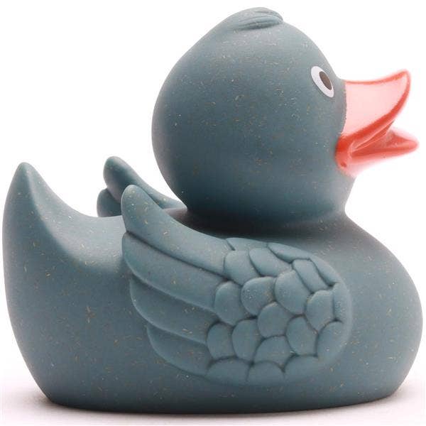 Wheat bath duck - blue - rubber duck