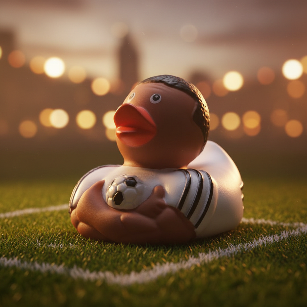 Duck Football Player