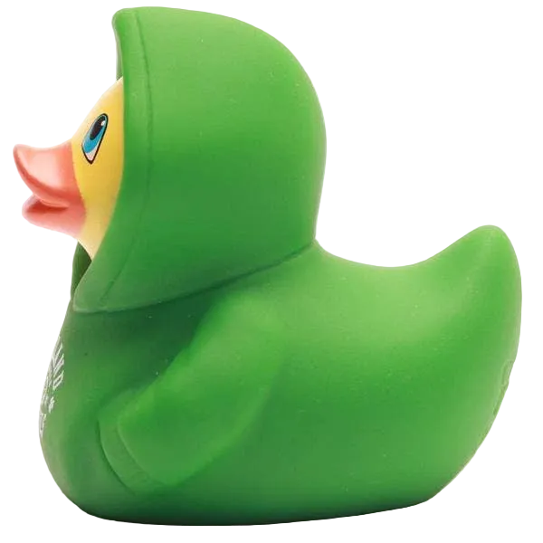 Felpa con cappuccio Anatra Irlanda - Verde