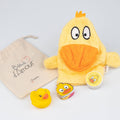 Set da Bagno Anatra Gialla "Bebè d'amore"