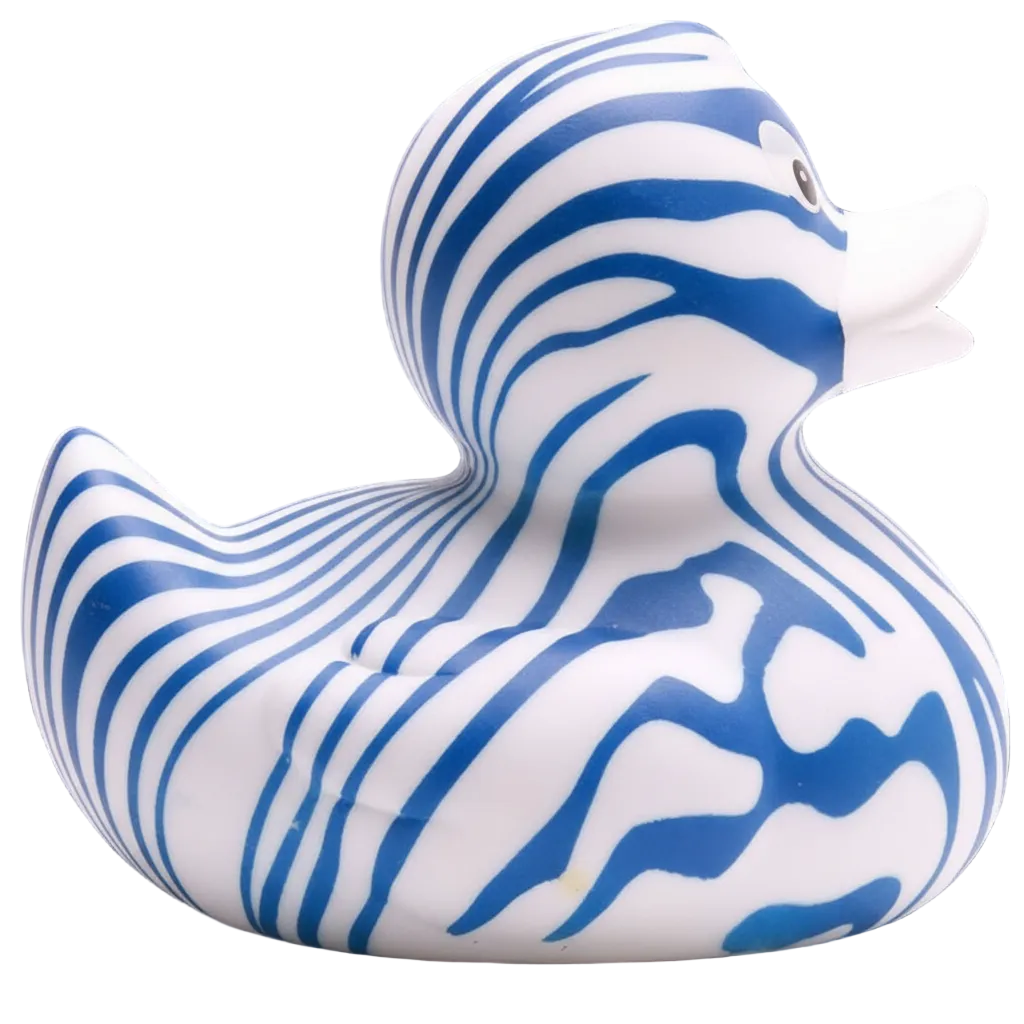 Anatra Zebra - Blu