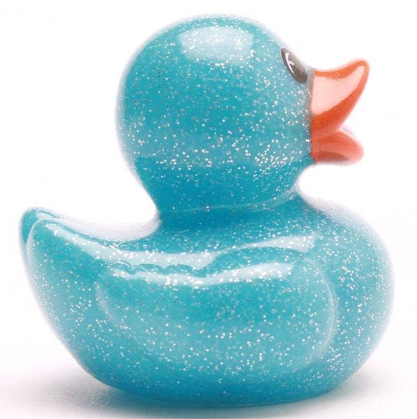 Mini Anatra Glitterata - blu