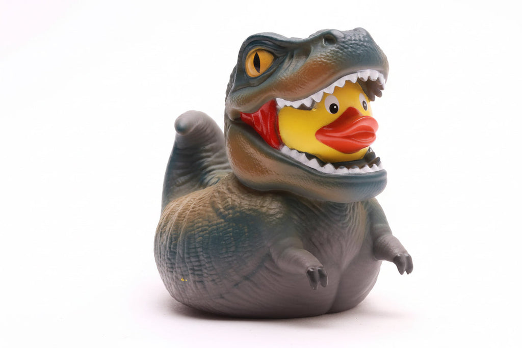 Anatra Dinosauro T-Rex Grigia