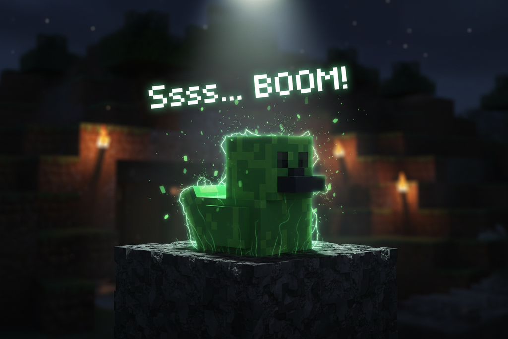 Canard Minecraft: Creeper TUBBZ (Boxed Edition) - vue 14