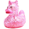 Anatra Unicorno Rosa Glitter