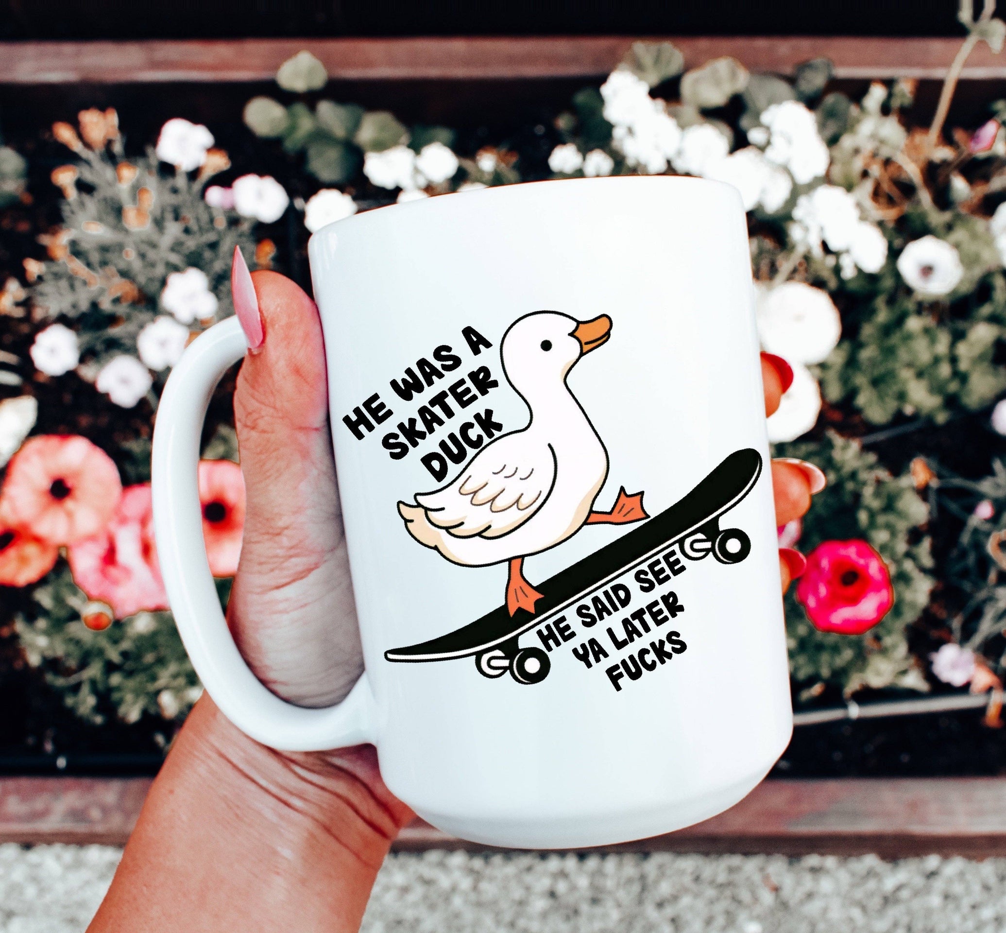Tazza Anatra "Skater Duck"