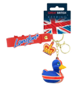Portachiavi Anatra Union Jack