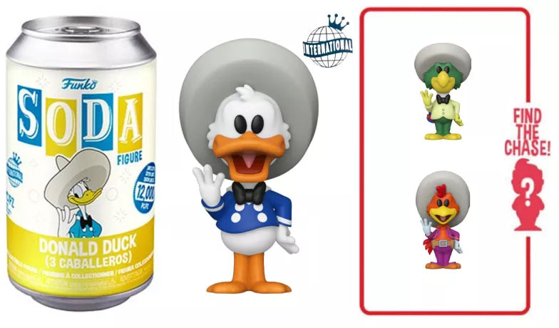 Vinyl SODA Paperino Tre Caballeros