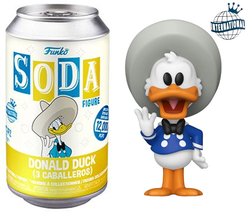 Vinyl SODA Paperino Tre Caballeros