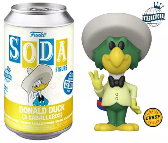 Vinyl SODA Paperino Tre Caballeros