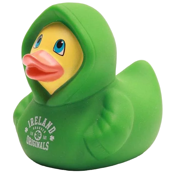 Felpa con cappuccio Anatra Irlanda - Verde