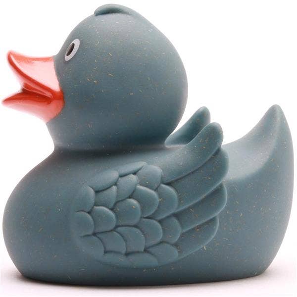 Wheat bath duck - blue - rubber duck