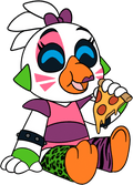 Spilla Glamrock Chica