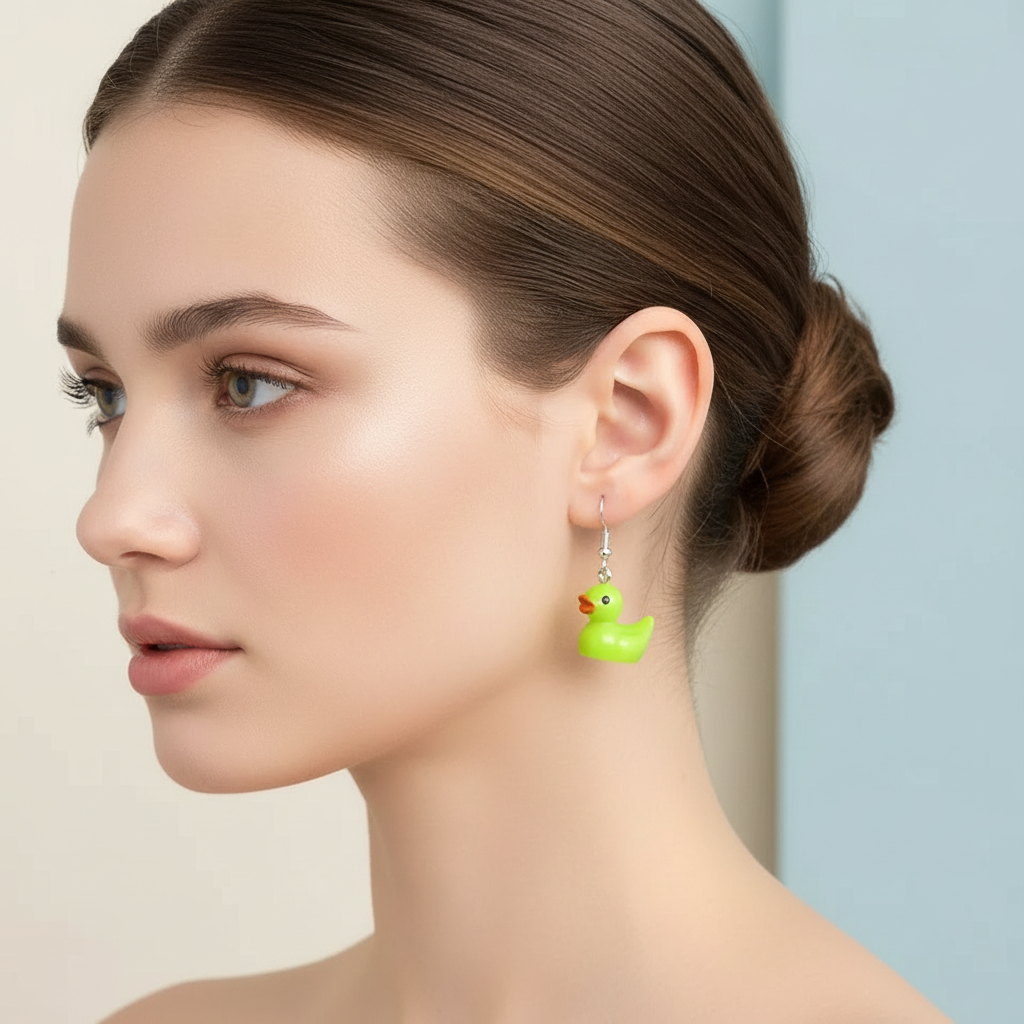 Boucles d'Oreilles Canard