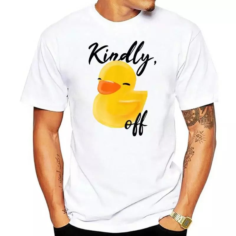 T-Shirt gentilmente Anatra Via