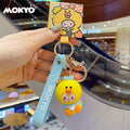 Girl Duck Monkey Keychain