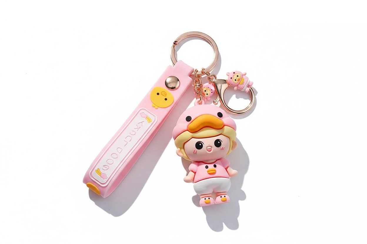 Children's Duck Keychain