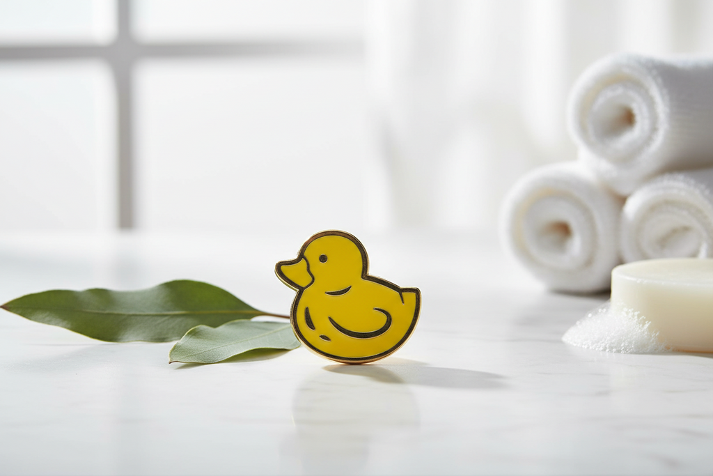 Yellow Bath Duck Pin