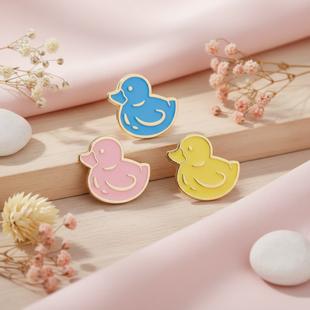 Yellow Bath Duck Pin