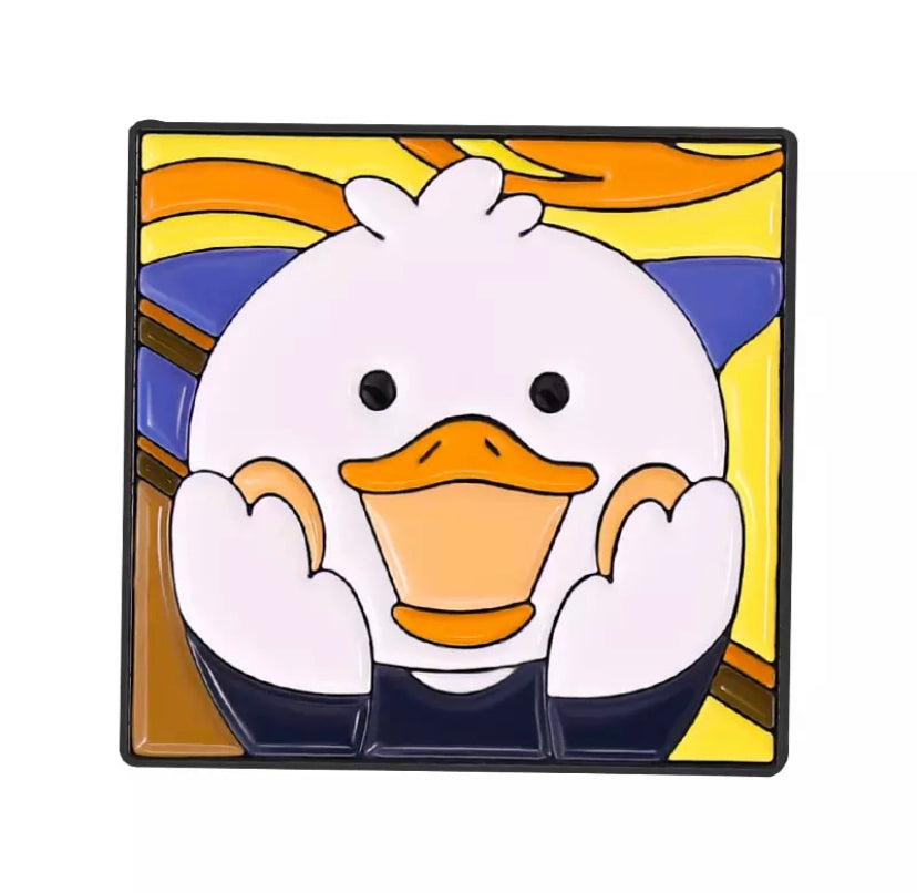 Pin's Canard Blanc Le Cri