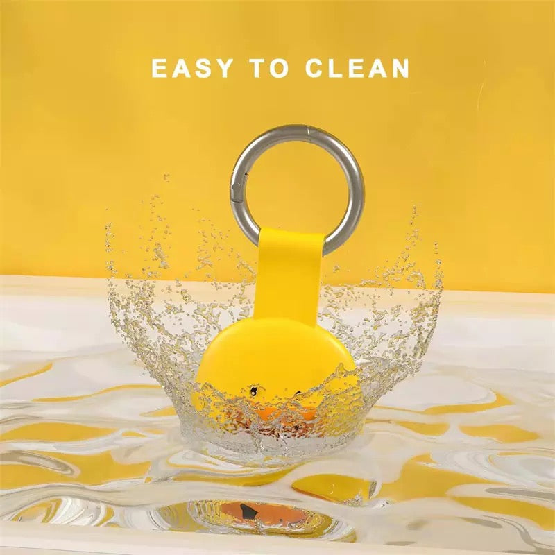 Airtag Duck Protective Keychain