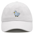 Cappello Anatra Bianca Ricamato