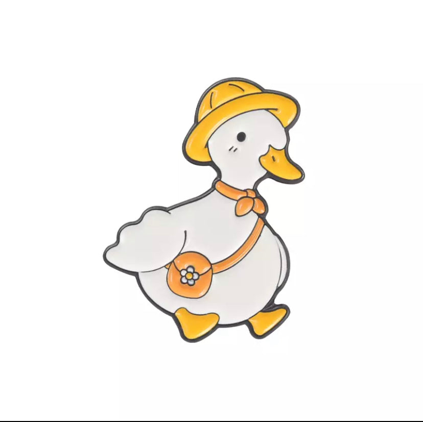 Pin's Canard Blanc Ecolier
