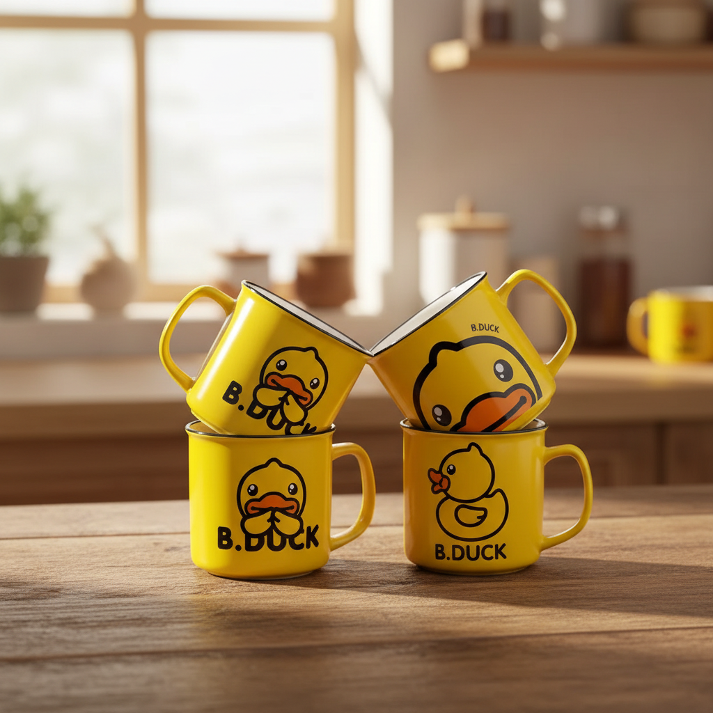 B.Duck Yellow Duck Mug
