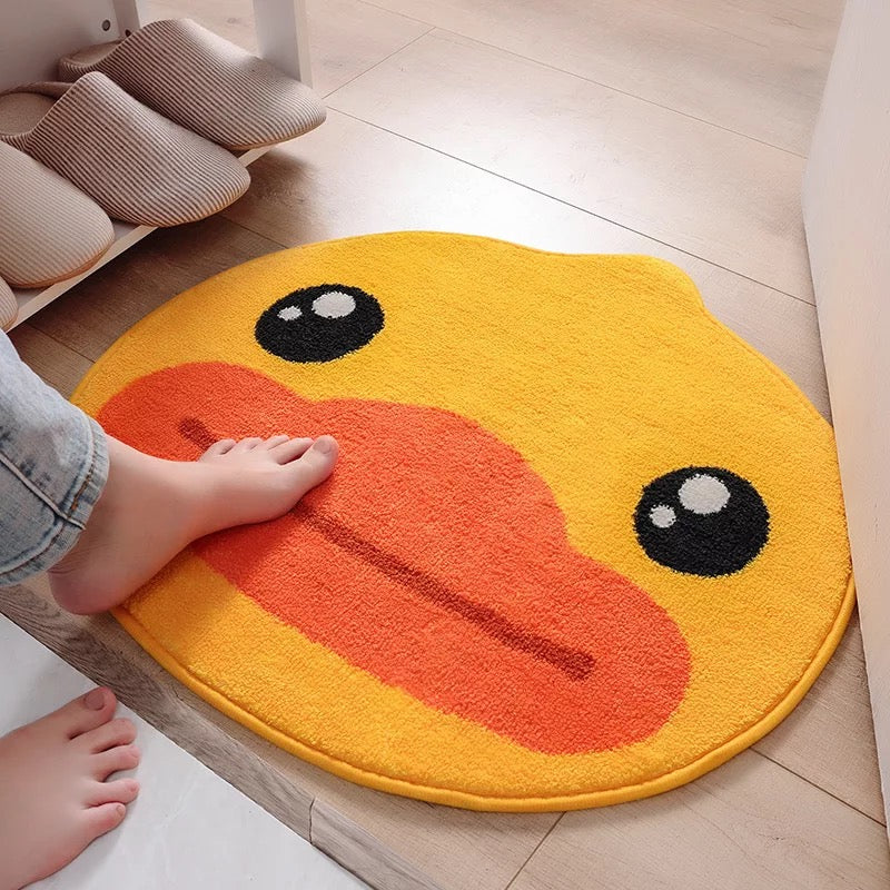 Tappeto da bagno Anatra Gialla