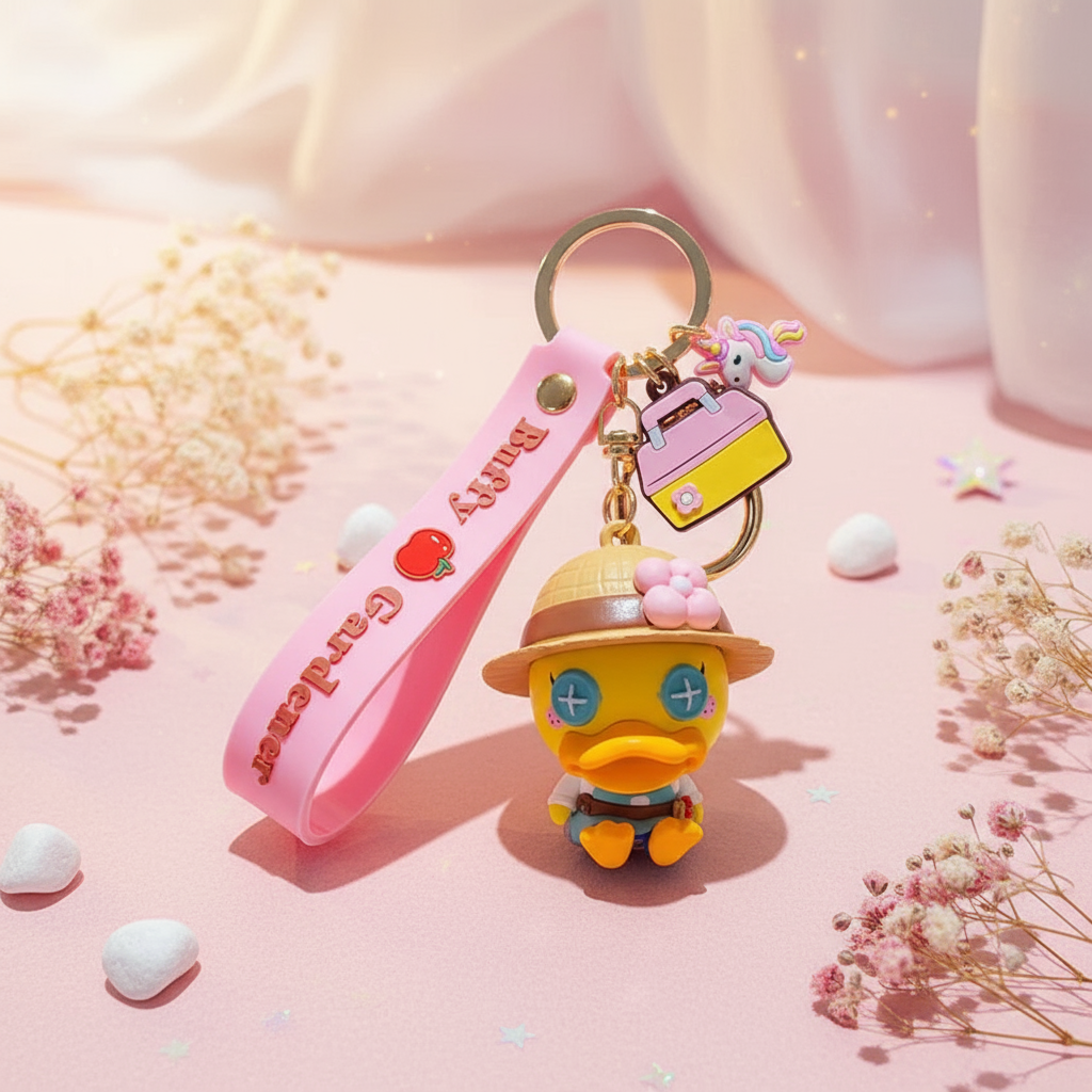 Gardener B.Duck Keychain