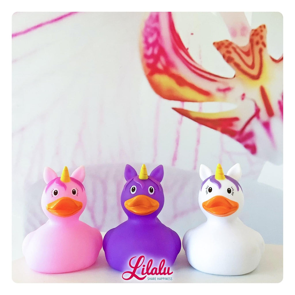Purple Unicorn Duck